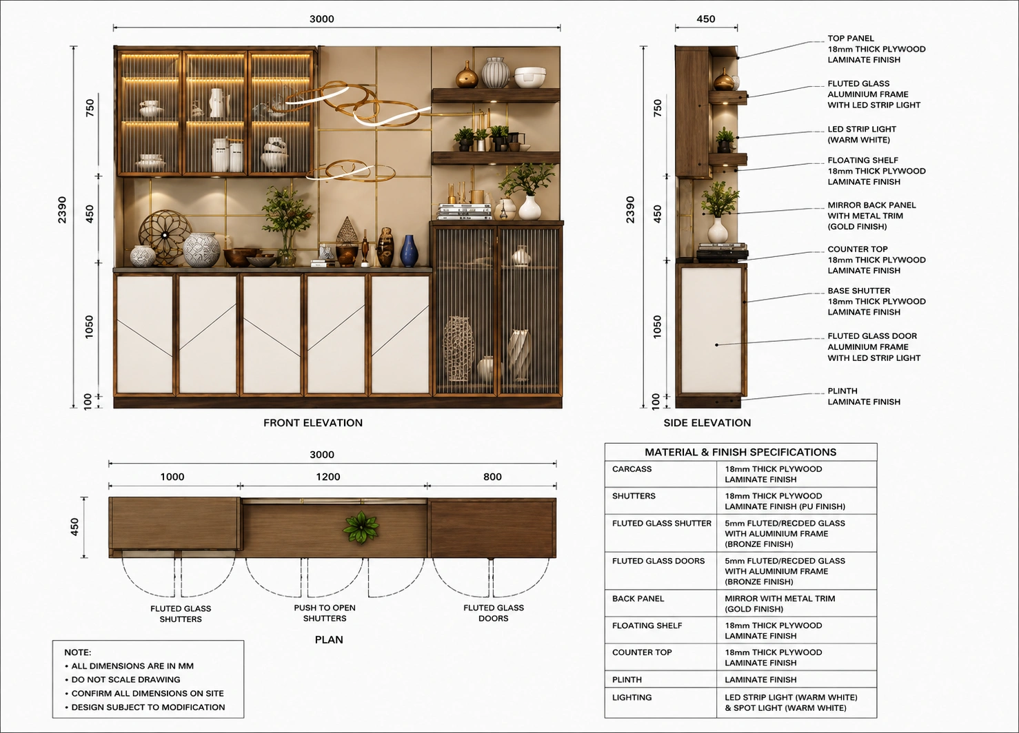 Crockery Unit
