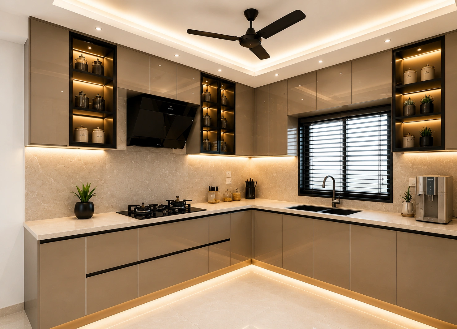 L-Type Kitchen